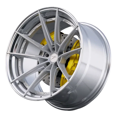 Z-Performance ZP.MODULAR 1 | SUPER DEEP CONCAVE Pure Aluminium Center - Pure Aluminium Lip