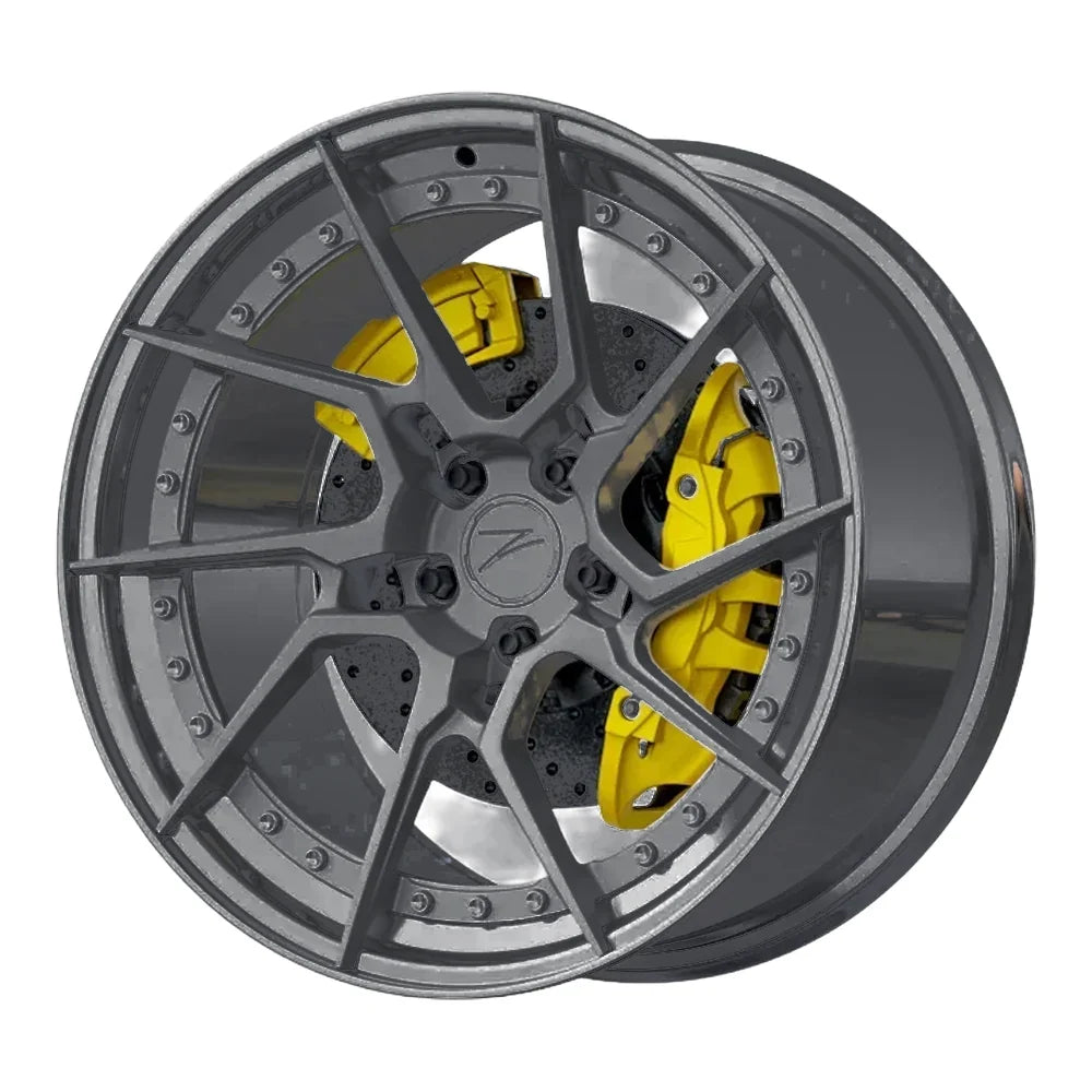Z-Performance ZP.FORGED 10 EXPOSED Dark Brushed Black Tint