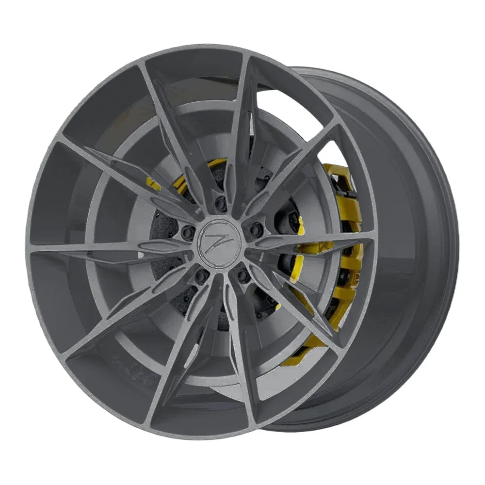 Z-Performance ZP.FORGED MONO AERO Dark Brushed Black Tint