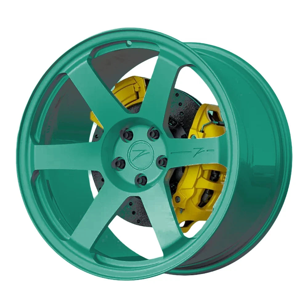 Z-Performance ZP.FORGED MONO JDM Brushed Green