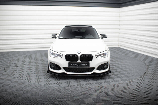 Front Stoßstange Flaps passend für BMW 1er F20 M-Paket FL / M140i schwarz Hochglanz