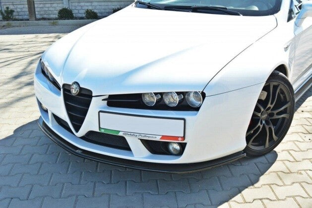 Frontlippe passend für Alfa Romeo Brera schwarz Hochglanz