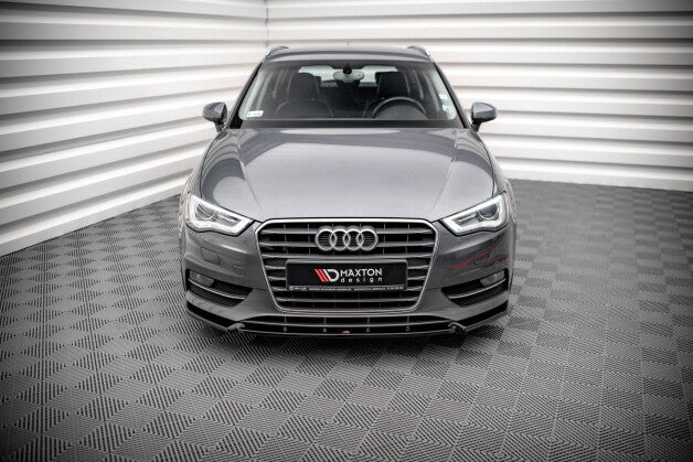 Frontlippe passend für Audi A3 Sportback 8V schwarz Hochglanz