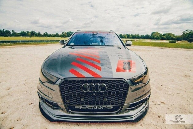 Frontlippe passend für Audi A6 C7 S-LINE (2 SPLITTER = 1 SATZ)
