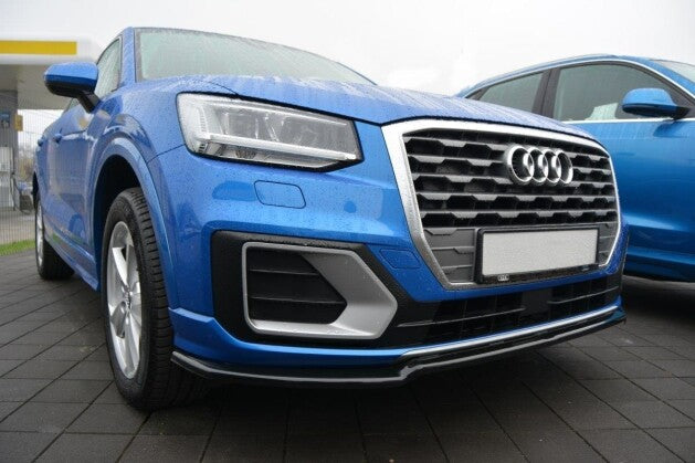 Frontlippe passend für Audi Q2 Mk.1 schwarz Hochglanz