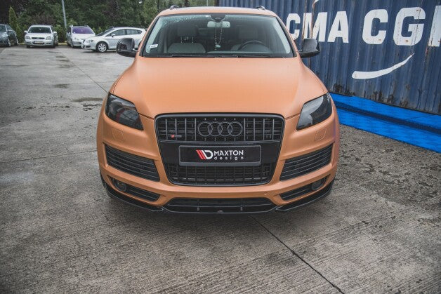 Frontlippe passend für Audi Q7 S-Line Mk.1 schwarz Hochglanz