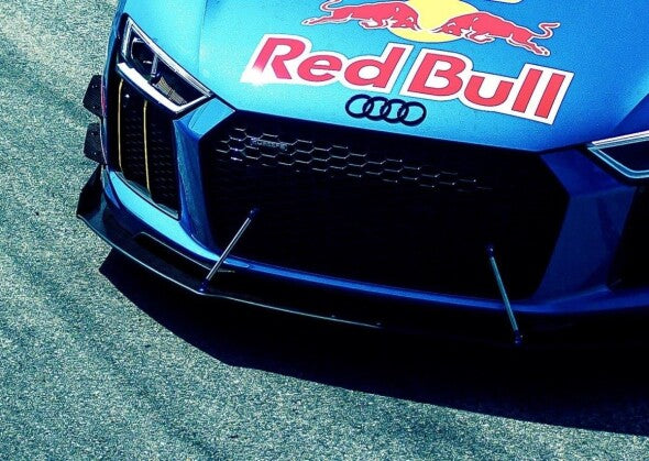 Frontlippe passend für Audi R8 Mk.2 schwarz matt