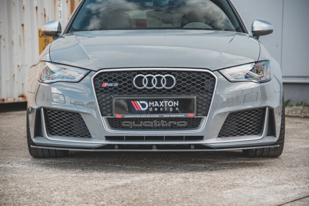 Frontlippe passend für Audi RS3 8V Sportback roter Kern