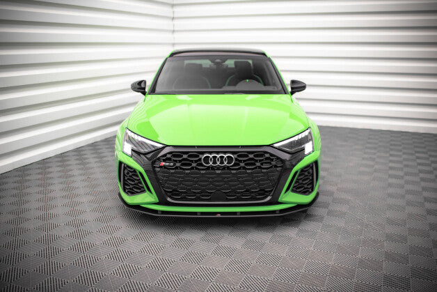 Frontlippe passend für Audi RS3 8Y schwarz matt