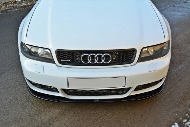 Frontlippe passend für Audi RS4 B5 schwarz Hochglanz