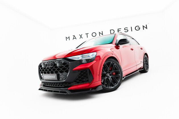 Frontlippe passend für Audi RSQ8 Mk1 FL schwarz Hochglanz