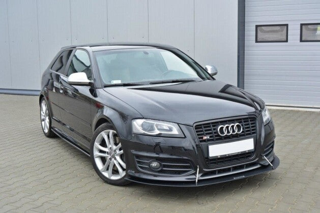 Frontlippe passend für Audi S3 8P FL schwarz matt