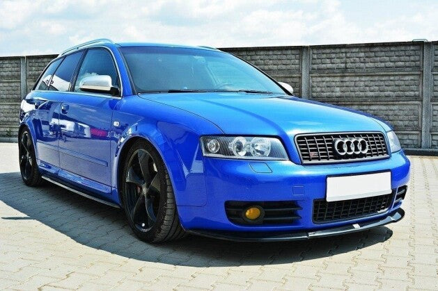 Frontlippe passend für Audi S4 B6 schwarz Hochglanz