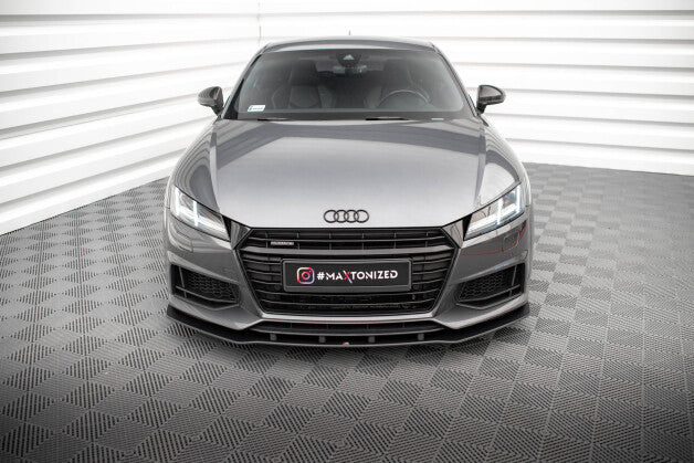 Frontlippe passend für Audi TT S / S-Line 8S roter Kern