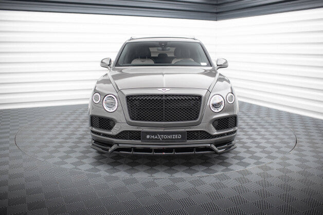 Frontlippe passend für Bentley Bentayga Mk1 schwarz Hochglanz