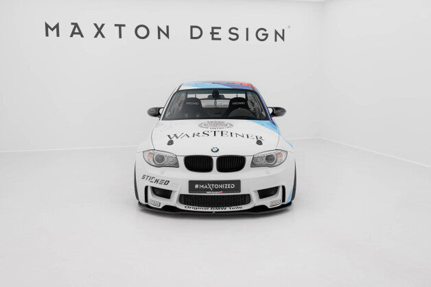 Frontlippe passend für BMW 1er M Coupe E82 schwarz Hochglanz