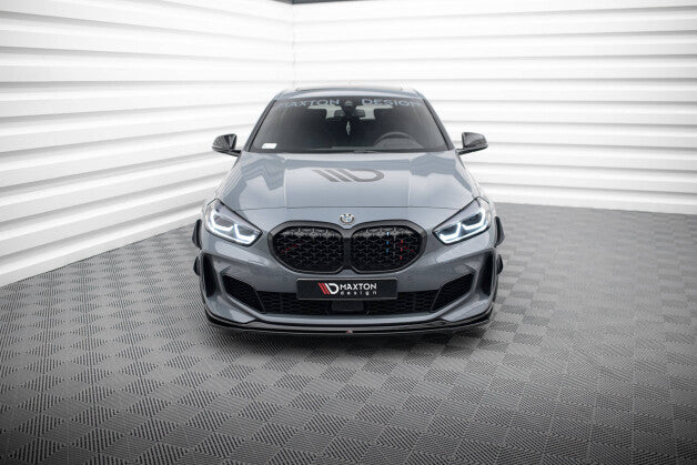 Frontlippe passend für BMW 1er M-Paket/ M135i / 128ti F40 schwarz Hochglanz
