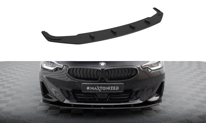 Frontlippe passend für BMW 2 Coupe G42 roter Kern