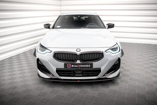 Frontlippe passend für BMW 2 Coupe M-Paket / M240i G42 roter Kern