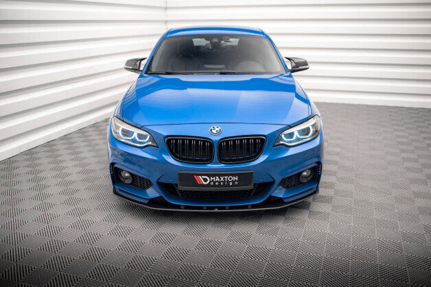 Frontlippe passend für BMW 2 M-Paket F22 roter Kern