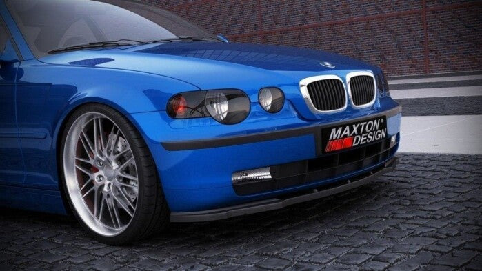 Frontlippe passend für BMW 3er E46 COMPACT schwarz Hochglanz