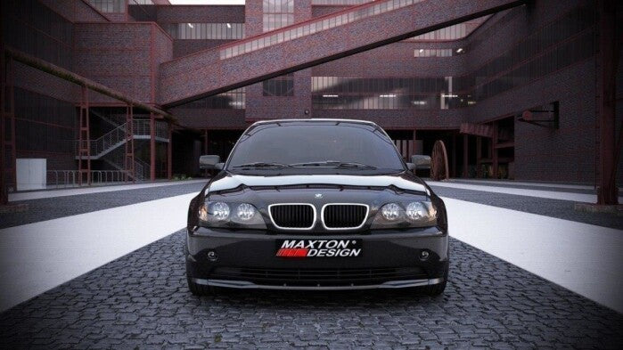 Frontlippe passend für BMW 3er E46 LIMOUSINE FL schwarz Hochglanz