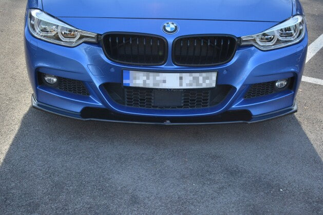 Frontlippe passend für BMW 3er M-Paket F30 / F30 FL schwarz Hochglanz