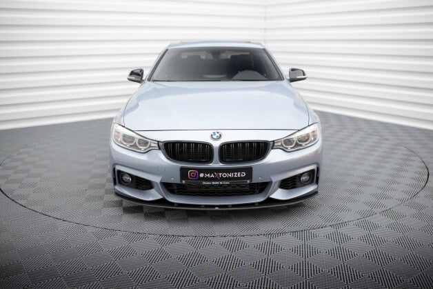 Frontlippe passend für BMW 4er Coupe M-Paket F32 roter Kern