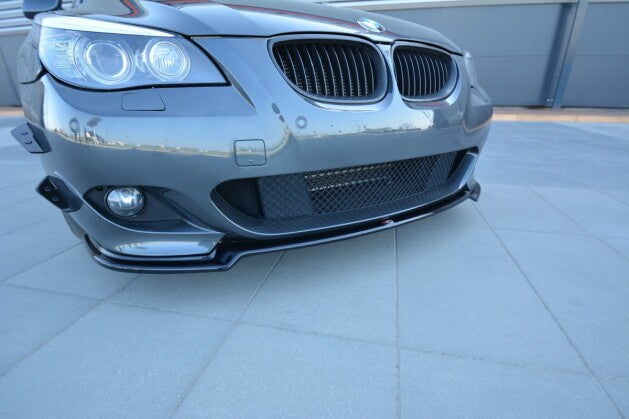 Frontlippe passend für BMW 5er E60/61 M Paket schwarz Hochglanz