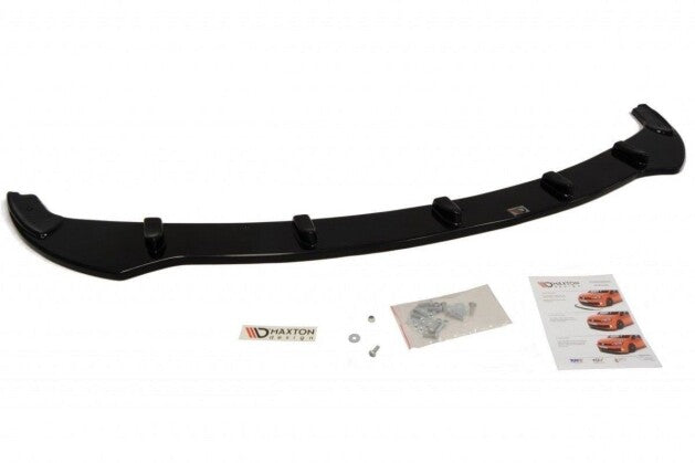 Frontlippe passend für BMW 5er E60 / E61 FL schwarz Hochglanz