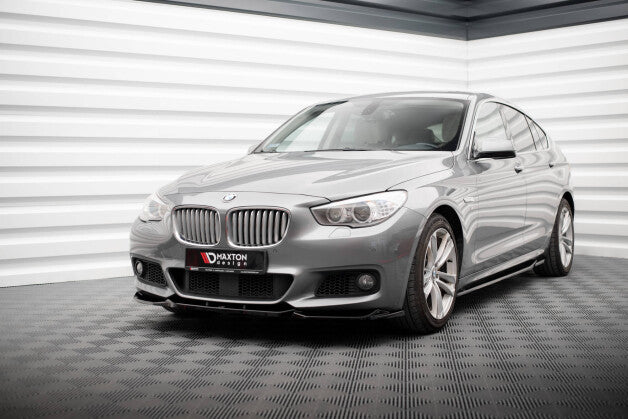 Frontlippe passend für BMW 5er GT M-Paket F07 schwarz Hochglanz