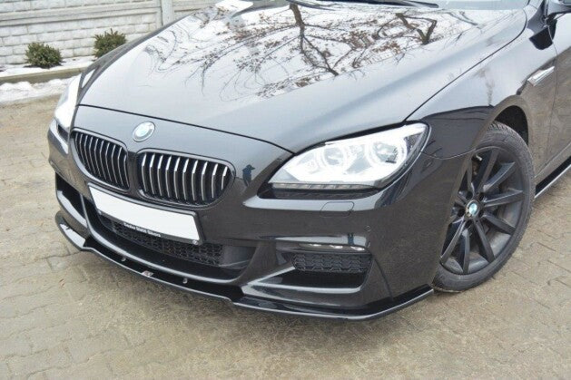 Frontlippe passend für BMW 6er Gran Coupe M Paket schwarz Hochglanz