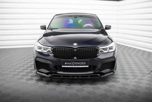 Frontlippe passend für BMW 6er GT M-Paket G32 schwarz Hochglanz