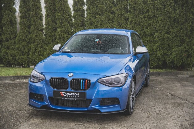 Frontlippe passend für BMW M135i F20 roter Kern