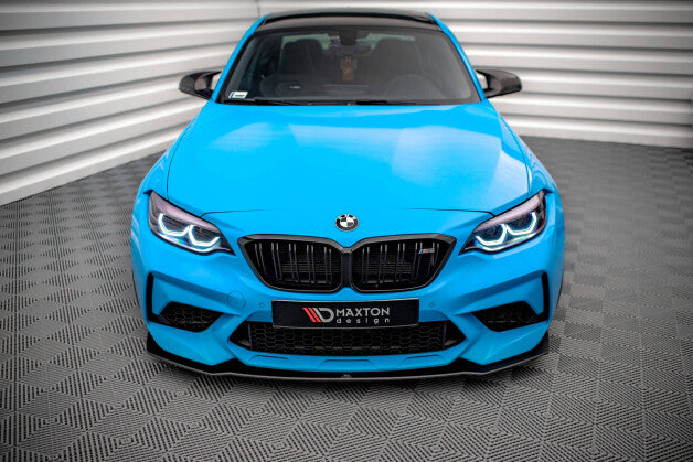 Frontlippe passend für BMW M2 Competition F87 schwarz matt