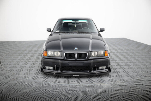 Frontlippe passend für BMW M3 / 3 M-Paket E36 Coupe schwarz matt