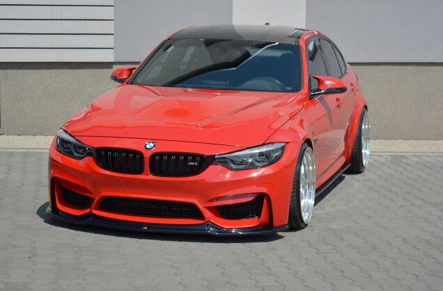 Frontlippe passend für BMW M3 F80 schwarz Hochglanz