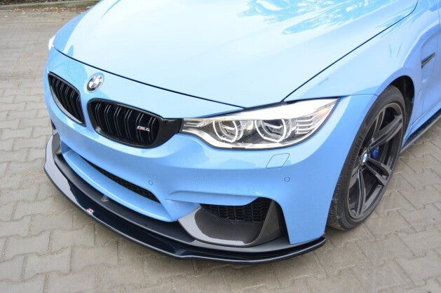 Frontlippe passend für BMW M4 F82 M-performance schwarz Hochglanz (4251937817261)