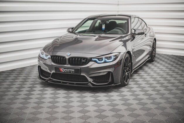 Frontlippe passend für BMW M4 F82 schwarz Hochglanz