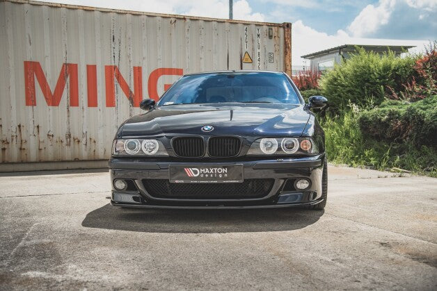Frontlippe passend für BMW M5 / 5er M-Paket E39 schwarz Hochglanz