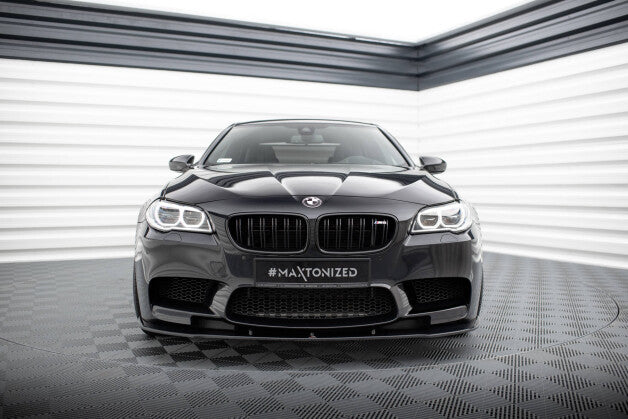 Frontlippe passend für BMW M5 F10/ F11 schwarz Hochglanz (4251937817704)