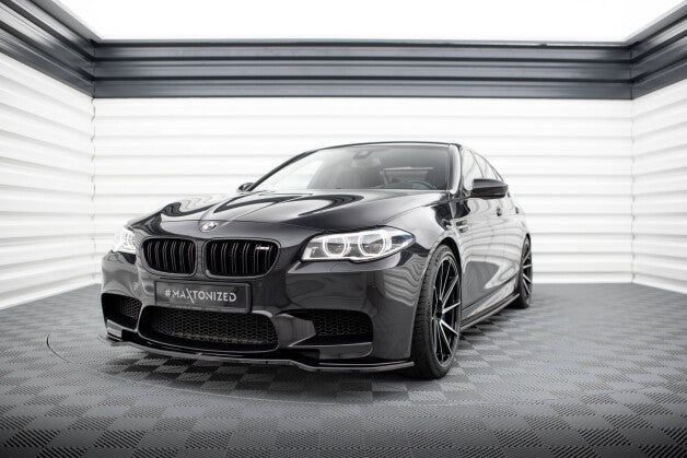 Frontlippe passend für BMW M5 F10/ F11 schwarz Hochglanz (4251937817735)