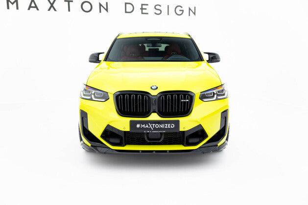 Frontlippe passend für BMW X4M F98 FL schwarz Hochglanz