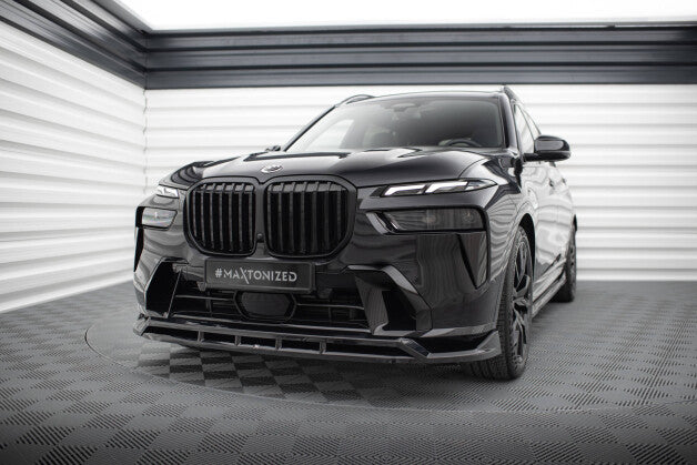 Frontlippe passend für BMW X7 M-Paket G07 FL schwarz Hochglanz