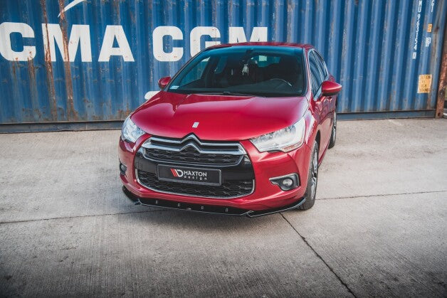 Frontlippe passend für Citroen DS4 schwarz Hochglanz