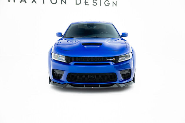 Frontlippe passend für Dodge Charger RT Scat Pack Widebody Mk3 FL schwarz Hochglanz