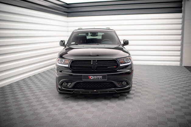 Frontlippe passend für Dodge Durango RT Mk3 schwarz Hochglanz