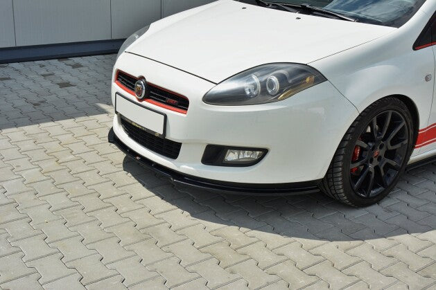 Frontlippe passend für Fiat Bravo MK 2 SPORT schwarz Hochglanz