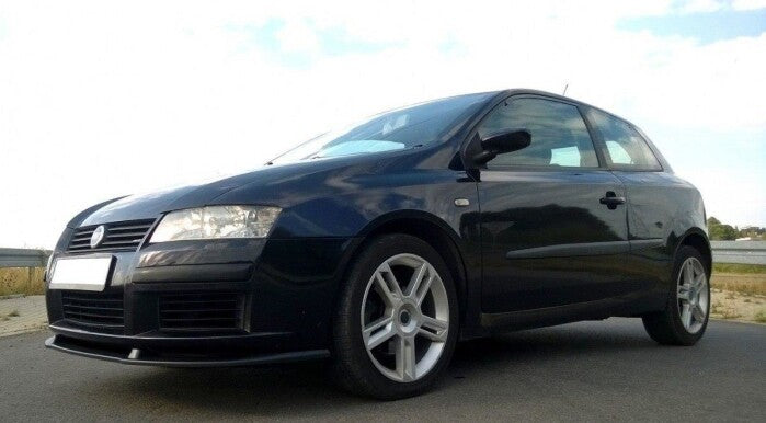 Frontlippe passend für Fiat Stilo 3 Türer schwarz Hochglanz