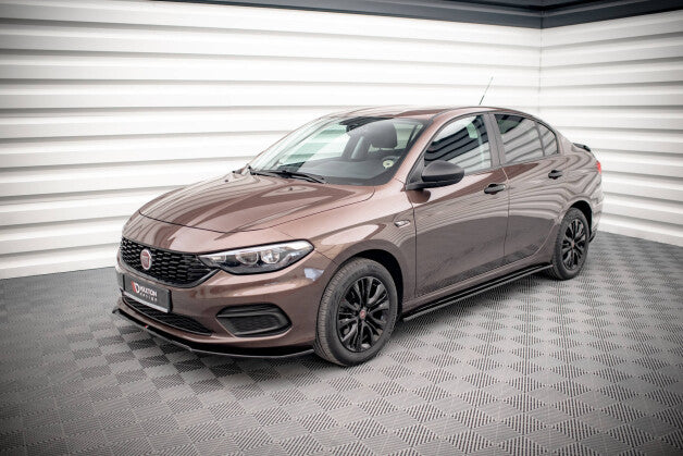 Frontlippe passend für Fiat Tipo S-Design schwarz Hochglanz